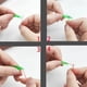 thumbnail image 4 of Juego de 10 enhebradores de agujas de plástico para manualidades y artesanía, con forma de pez, 4 of 4