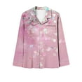 thumbnail image 6 of Iyufng Womens Pajama Sets Long Sleeve,Valentine's Day Pajama Sets for Women Plus Size,Sleepwear Sets,2 Piece Womens Plus Loungewear with Pockets V-Neck Valentines Love Heart Pjs S-XXXL, 6 of 7
