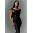thumbnail image 2 of Vestido Bellabarnetten Fresco sin mangas con cuello en V, vendaje midi, 2 of 6