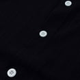 thumbnail image 7 of CONZONE Mens Buttons Down Shirts Short Sleeve Shirts for Men Trendy Solid Color Slim Soft Lightweight Summer Tops, 7 of 7