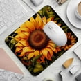 thumbnail image 2 of Sunflower Square 8.3x9.8 Inch Non-Slip Rubber Bottom Printed Mouse Pad, Gaming Mousepad for Office and Gaming, 2 of 6