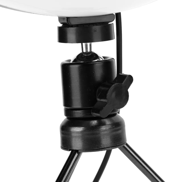 10 Inch Lightweight LED Ring Light, LED Camera Ringlight, with Tripod Non-Infrared for Makeup Live Streaming