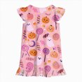 thumbnail image 6 of TOWED22 Girls Nightgowns Toddler Nightgown Halloween Cute Pajamas Dress Night Gowns for Kids Girl Clothes Girls' Sleepwear, 6 of 7