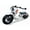 White, variant on Venom Maddog 150cc Generation V Gas Scooter Automatic Street Legal