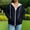 Dark Blue, variant on Hanen Women's Plus Size Casual Hoodies Sweatshirt Long Sleeve Full Zipper Track Tops Athletic Jackets with Pockets