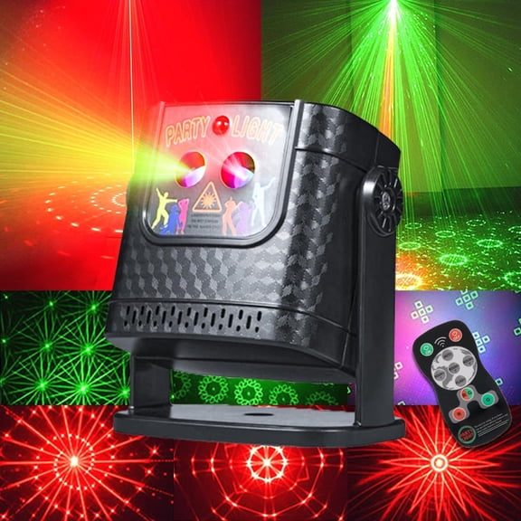 Portable Party Lights, Sound Control Laser Dj Disco Lights, Remote Control, Bars, KTVS, Karaoke, Family Gatherings, Holiday Revelry, on-site Display of Small Gifts