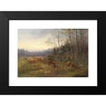 thumbnail image 2 of Moritz Müller 24x18 Black Modern Framed Museum Art Print Titled - Deer Hunt, 2 of 5