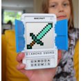 thumbnail image 5 of 100 FOTOS Guía de Minecraft no oficial e independiente: Adivina 100 artículos de Minecraft | Tarjetas flash con estuche de revelación de diapositivas | Relleno de calcetín de regalo de juego de cartas, 5 of 5