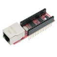 thumbnail image 2 of Escudo Ethernet para Arduino,ENC28J60 Ethermet Shield V1.0 Placa de módulo de red Escudo Ethernet adaptado para la perfección, 2 of 8