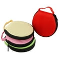 thumbnail image 4 of SPRING PARK Solid Color Round Oxford Cloth Car Home 20 Disc CD Storage Bag Case Zipper Pouch, 4 of 6