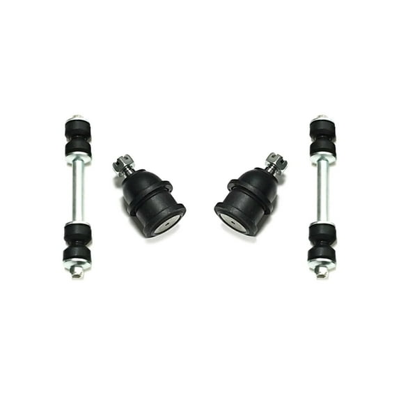 4 Pc Front Suspension Stabilizer Sway Bar Link Kit   Upper Ball Joints Passenger & Driver Side Fits select: 1997-2004 FORD F150, 1997-2002 FORD EXPEDITION