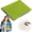 Green, variant on PU Leather Notebook, Colors Available, Pages A5 Size Glue Bound Notebook, Green