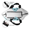thumbnail image 4 of Fotbe Cute Dog Footprints Bolsa Tote Estética de Lona con Estampado para Mujer - Bolsa Reutilizable de Hombro Casual para Vacaciones, Compras, Trabajo y Gimnasio, 4 of 8
