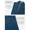 thumbnail image 4 of COOFANDY Mens Casual Sports Coat Slim Fit Lightweight Fashion Blazer Jacket Single Breasted Suit Coats, 4 of 9