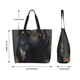 thumbnail image 5 of Fotbe Black And Gold White Horse Bolsa Tote Estética de Lona con Estampado para Mujer - Bolsa Reutilizable de Hombro Casual para Vacaciones, Compras, Trabajo y Gimnasio, 5 of 8
