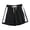Black, variant on Womens High Waisted Running Shorts Fashion Summer Sport Beach Pants Girls Athletic Bottoms Shorts