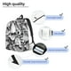 thumbnail image 3 of Easygdp Monochrome Botanical Illustration Mochila de Lona Resistente para Laptop, Compatible con Laptops de 15 a 17 pulgadas, Ideal para Escuela, Trabajo y Viajes-Medium, 3 of 5