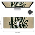 thumbnail image 2 of nygtbtfer Bible Verse Always Stay Humble and Kind Waterproof Small  Mouse Pad Non-Slip Rubber Base Decorative Mousepad for Dorm Office Home Desk Decor,Christian Girls Women Gifts 31.5x11.8 in, 2 of 6