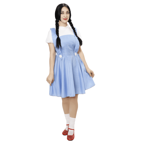 Disfraz Vestido de Dorothy Mago de Oz Adulto Dama Talla Standard