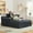 Grey, variant on Rophefx 68.5" Oversized Chair Chaise Lounge Indoor, Cloud Sofa Bed with Comfy Deep Seat,Sleeper Reading Chair Couch for Living Room, Bedroom,Black