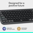 thumbnail image 2 of Logitech POP ICON Keys Wireless Bluetooth Keyboard, Comfortable Typing, Programmable Keys, Easy-Switch Between up to 3 Devices, for Laptop,, 2 of 11