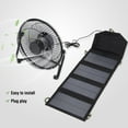thumbnail image 3 of Camping , 7W 5.5V Outdoor Camping Solar Power Folding Bag Phone  with Cable, 3 of 8