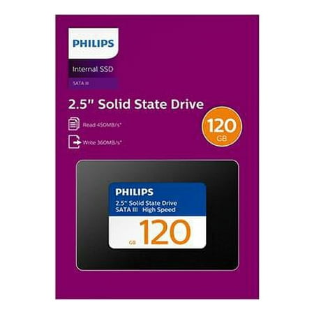 Philips 2.5 in. Sata 120GB High Speed SSD