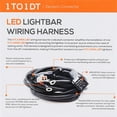 thumbnail image 7 of Sylvania LED Wiring Harness Kit for Light Bar or Pod, Weatherproof Deutsch Connector, 12V on/off Switch, Power Relay, 1 pack, 7 of 7