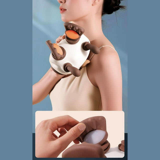Máquina De Masaje Cervical Portátil Premium Con Masaje Eléctrico Para Cuello Y Hombros