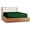 Green, variant on DNG Creations 3-Piece Fitted Sheet Set 6-Inch Deep Pocket (Solid Moss - King)