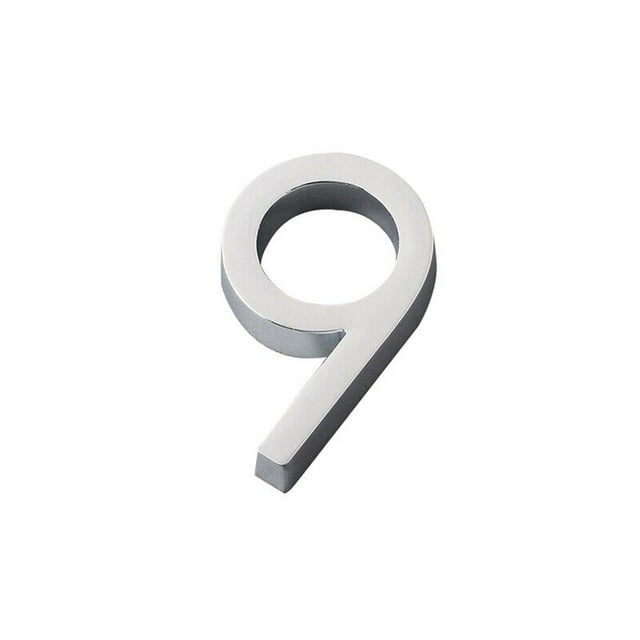 60mm Self Adhesive Home Door Number Sign Modern House Hotel Room Numerals
