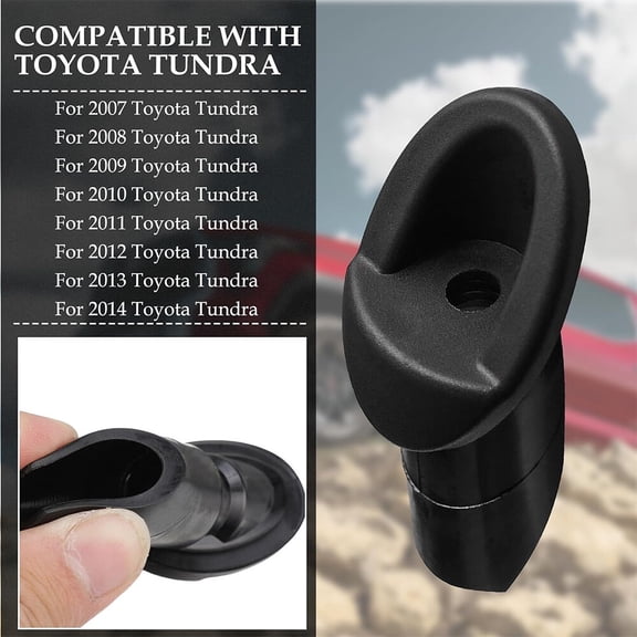 For 2011-13 Toyota Sienna 2007-2013 Tundra Manual Antenna Base Bezel Accessories