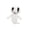 Ghost, variant on 9.06" Game Animal Hospital Plush Doll, Lovely Barney Stuffed Animal for Movie Night, Cuddly Soft Plushies Toys Throw Pillow, Funny Gifts for Birthday Emotional Support Plush Toys