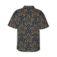 thumbnail image 4 of Star Snow Men'S 3d Print Casual Button Down Shirts, Novelty Hawaiian Short Sleeves M, 4 of 7