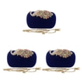 thumbnail image 4 of Sonducket Monedero ligero y moderno para accesorios elegantes para el día a día, bolsos de noche, bolsos de mano, práctico, a la moda, azul 1 Type1 NO1, 4 of 6