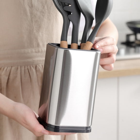 CRILSTYLEO Multi-Functional Chopstick and Utensil Holder Organizer for Kitchen Countertop, 1 Piece