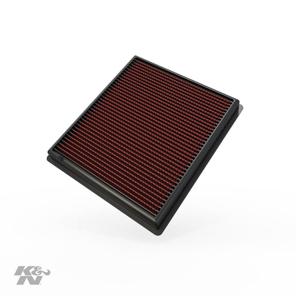 K&N Engine Air Filter: High Performance, Premium, Washable, Replacement Filter: 2013-2019 Chevy/Cadillac V6 (Impala, XTS), 33-2483