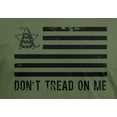 thumbnail image 4 of Old Glory Mens Don't Tread On Me Distressed Flag Short Sleeve Graphic T Shirt, 4 of 6