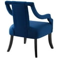 thumbnail image 3 of Harken Performance Velvet Accent Chair, 3 of 7