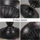 thumbnail image 3 of unbranded Florero Trofeo De Hierro Negro Con Acabado Galvanizado Para Exhibición Y, 3 of 8