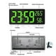thumbnail image 3 of Large Digital Wall Clock with Temperature & Humidity, LED Display for Bedroom Office, 3 of 5