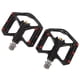 thumbnail image 4 of Pedales de Bicicleta, Pedales de Fibra de Carbono Pedales Planos de Ciclismo de Bicicleta con Eje de Titanio Non Slip Pin para Bicicleta Plegable Bicicleta de Montaña Bicicleta de Carretera, 1 Par, 4 of 5
