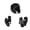 Black, variant on 6 piece karate Taekwondo sparring gear combo set by Eclipse Color: Pink, Size: adult large