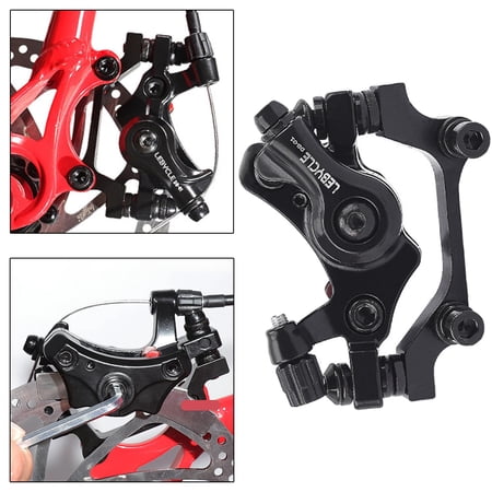 XT-7 Hydraulic Disc Brake Calipers – Cable-Actuated, Front & Rear Set For MTB, Road, & E-Bikes