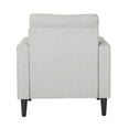 thumbnail image 4 of LumiSource Black Wood, Grey Fabric Wendy Arm Chair, 4 of 7