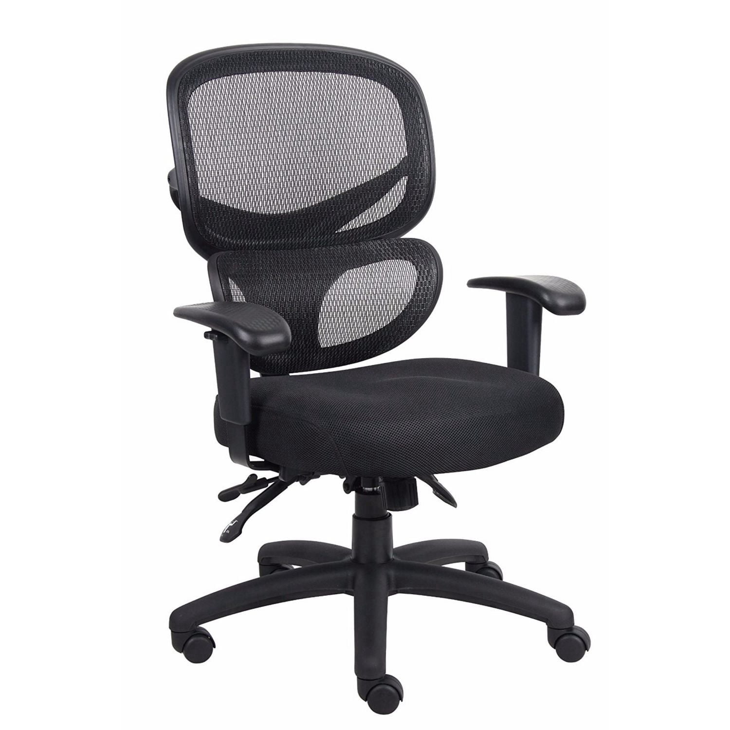Nicer Furniture Fabric Seat Cushion Adjustable Office Desk Chair with Headset
