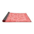 thumbnail image 2 of Ahgly Company Indoor Square Abstract Red Modern Area Rugs, 6' Square, 2 of 4