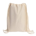 thumbnail image 1 of 24 Pack Promotional Priced Cotton Drawstring Bags Backpacks Art Craft, 1 of 4