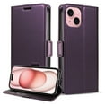 thumbnail image 2 of Solennerer Case for Iphone16/16 Plus/16 Pro/16 Pro Max, Wallet Phone Cover Flip Leather Shell, 2 of 9