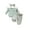 Green, variant on Suealasg Baby Girl Outfit Newborn Girl Spring Fall 4Pcs Clothes 3 6 12 18 24 Months Infant Girl Long Sleeve Ribbed Romper Daisy Print Pants Belt Headband Sets
